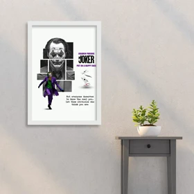 تابلو جوکر Joker - Put on a happy face