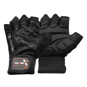 دستکش بدنسازی پاورایکس مدل 404K1376 مشکی