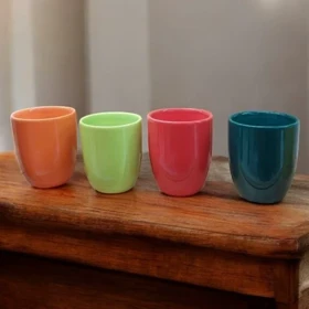 ماگ دسته دار سرامیکی رنگی