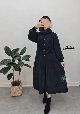 پیراهن مانتویی ساتیا