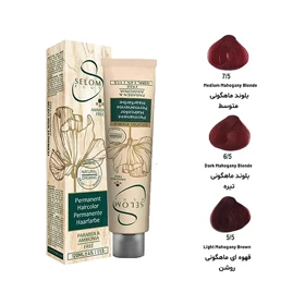 رنگ مو بدون آمونیاک سلوم پلاس سری ماهاگونی مدل SELOM PLUS HAIR COLOR