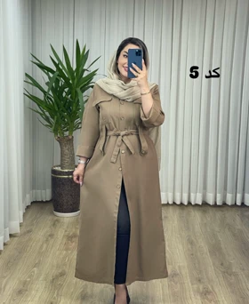مانتو بلند کنفی کد 2084
