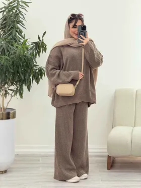 ست بافت و شلوار فرناز