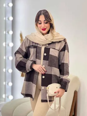 شکت چهارخونه دو جیب