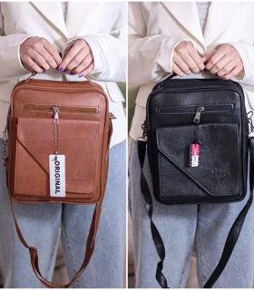 کیف دوشی چرم سوگو بزرگ 16280