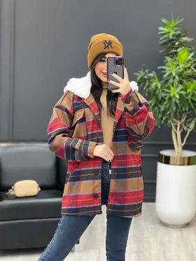 شکت چهارخونه کلاه تدی