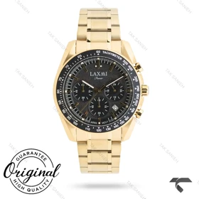 ساعت لاکسمی مردانه 8817-3 طلایی Laxmi-9659-G