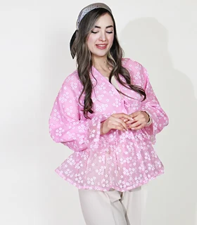 شومیز شکوفه عروسکی کد 1735