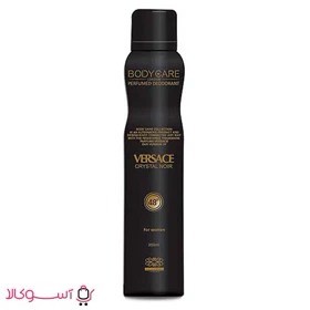 اسپری زنانه بادی کر ورساچه مدل crystal noir حجم 200 میل