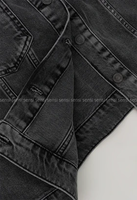 کت جین کوتاه کد1004720