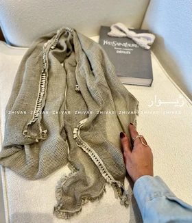 شال توری نخی