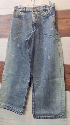 شلوار لی واید کمر کش