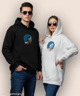 هودی مردانه و زنانه طرح تن تن کد 951