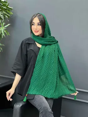 شال پلیسه وسط تور