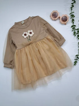 پیراهن دامن تور دخترانه