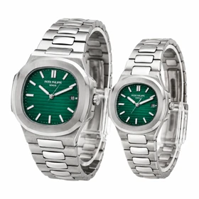 ساعت ست پتک فیلیپ مدل Patek 6040-S استیل صفحه سبز لوکس