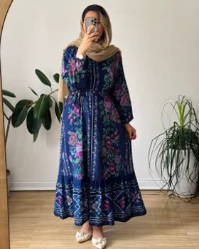 پیراهن مانتویی شماره دوزی