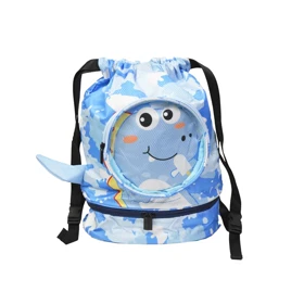 کوله و شوزبگ شنای بچگانه مدل Dino Bag-404F0691 (آبی)