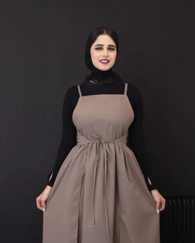 پیراهن ساحلی لینن