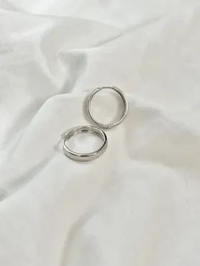گوشواره حلقه‌ای ساده