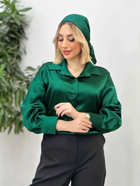 شومیز ساتن سلین