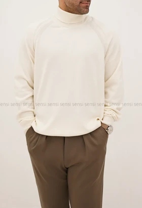 بلوز بافت یقه اسکی مردانه کد20000040