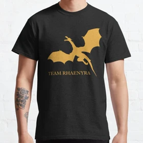 تیشرت house of the dragon طرح Team Rhaenyra Classic T-Shirt کد 195649