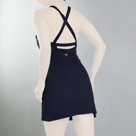 پیراهن تنیسی ورزشی زنانه الو مدل 25111 سرمه ای