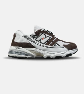 کفش کتانی مردانه و زنانه سفید قهوه ای NEW BALANCE 758 مدل 9025