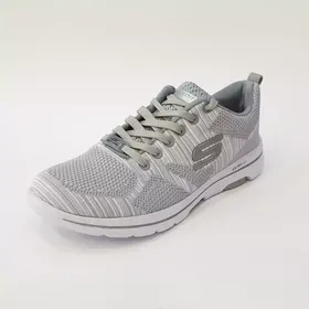 کفش پیاده روی اسکچرز مردانه مدل Go walk طوسی