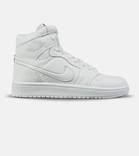 کفش کتانی ساق‌دار مردانه و زنانه سفید NIKE jordan 1 مدل 7582