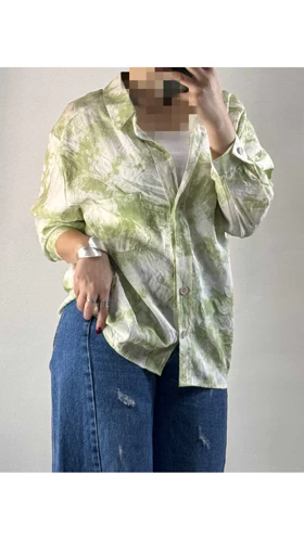 شومیز پری ابرنگی زنانه 17298