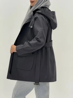 3607-بارانی آستردار ایوان