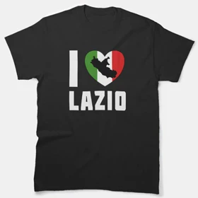 تیشرت ورزشی لاتزیو | تیشرت Lazio طرح I Love Lazio کد 147965