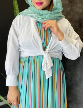 پیراهن ساحلی عروسکی کد : S263