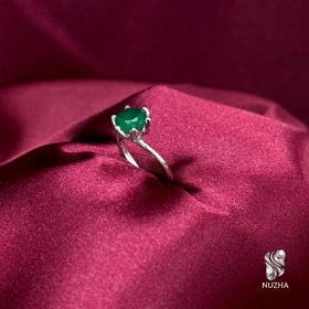 انگشترنقره زنانه کدanz1140