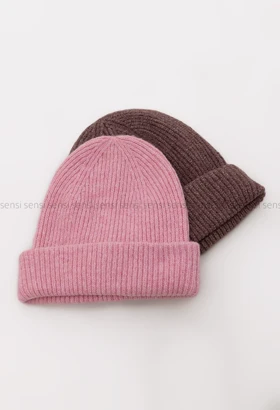 کلاه بافت وارداتی میکس کد1004739