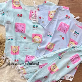 ست بلوز و شلوار راحتی بچگانه طرح حیوانات 3 تا 6 سال