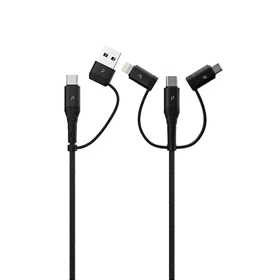 کابل شارژر همه کاره 65W پاوا مدل PAWA 65W QUICK CHARGING 12BDAIN1