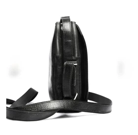 کیف دوشی چرم طبیعی شروین