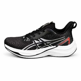 کفش کتانی مردانه زیره بست مدل اسیکس مشکی سفید ASICS