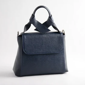 کیف دوشی چرم زنانه سبز یشمی026