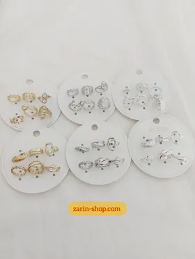 انگشتر پکی مینیمال زنانه استیل