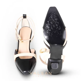 ست کیف و کفش زنانه چرم یلسان مدل آلندا کد 943-AZALIYA-GN