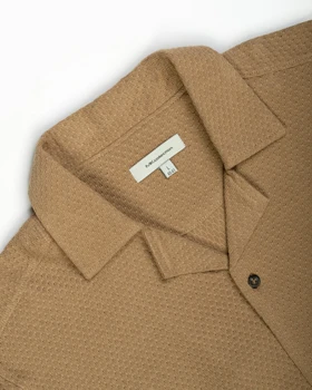 ام کی کالکشن پیراهن آستین کوتاه mk-25232-mustard