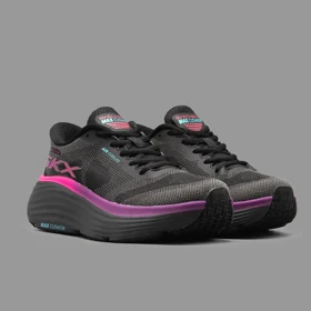 اسکیچرز اسلیپ اینز مکس کوشنینگ مشکی صورتی Skechers Slip-ins Max Cushioning Black Pink