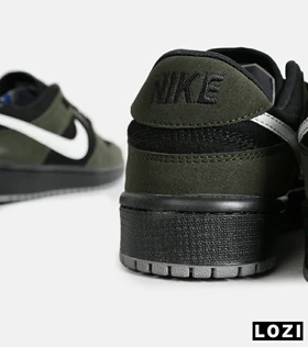 کفش کتانی مردانه و زنانه مشکی سبز نایک NIKE SB Dunk