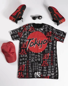تیشرت مردانه مدل Tokiyo