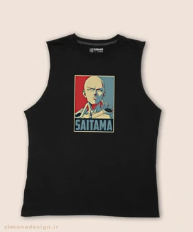 تاپ مردانه و زنانه طرح وان پانچ من شخصیت سایتاما کد 901