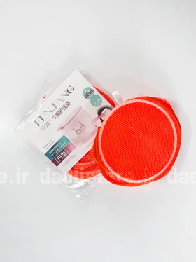 سبد محافظ لباسشویی زیپ‌دار رنگی